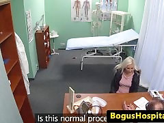 Blonde great fucking scene post office wanking her doctors cock