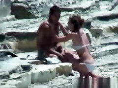 Busted Trying Fuck on the Rocks