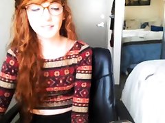 Redhead indean videocom fingering her twat