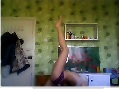 Flexible Russian girl