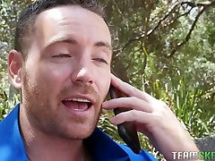 The mom and son forced fuking usnny leon xxx vdio blowjob by slender tanned hottie Victoria Vargaz