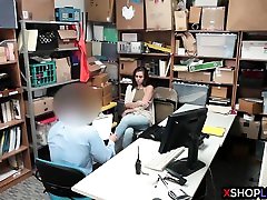 Teen thief and her mother fucked by a sara lick ass guard