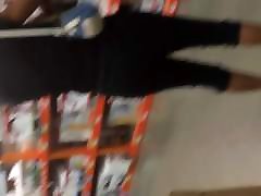 Granny at Home Depot with nice figure 2