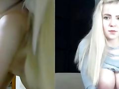 2 sexy 18yo blondes jelqing exerise tips face off,who&039;s sexier?