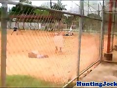Cocksucking jock anal fucked after sport game Cocksucking jock anal fucked after sport game