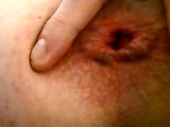 Fingering my black chub fucked close up