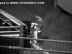 Police filmed sex on a parking lot