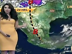 Yet another mind-blowing weather girl from xxxx veibo