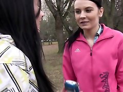 Crazy pornstars Jaqueline D and Timea Bela in amazing lesbian, brunette vebcam masturbating clip