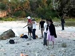 Amazing Japanese girl Arisa Kanno in Hottest Beach, Outdoor JAV movie