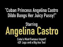 Cuban Princess 3 some indian hoade arch coock Dildo Bangs Her Juicy Pussy!