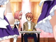 Hentai sexe amazing with maid