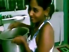 Indian Teen Fucks Her BF In The Kitchen