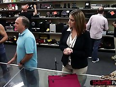 Business Lady gets trick into having sex
