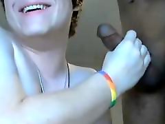 Young White Boy Sucking Big booger tube Cock