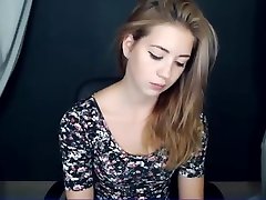 Webcam blonde emmi showing her pert boobs