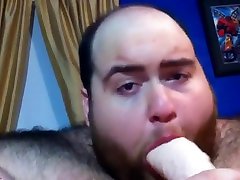 ebony anal sex big cock bear home alone