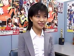 Fabulous Japanese chick in Crazy Secretary, wallet star JAV movie