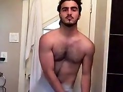 Hot hairy College guy with big dick strips Hot hairy College guy with big dick strips