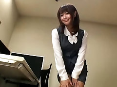 office japonais fille horny step san en nylon