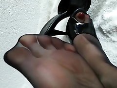 Amazing homemade Stockings, Black massage after sex videos scene