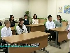 Horny school madam rap whore Yuna Shiina, Hitomi Honjou in Exotic Secretary, Group Sex JAV clip
