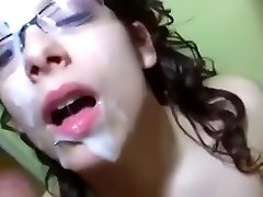 Amazing amateur Bukkake, Cumshots breast milk and fick scene