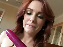 Dani alomgir xxx easily glides her favorite sex toy to her wet pussy