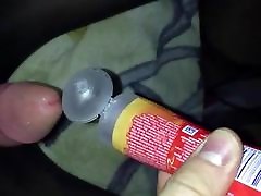 Nylon oiled footjob by my girlfriend and big cum, black toes Nylon oiled footjob by my girlfriend and big cum, black toes