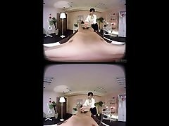 ZENRA JAV VR webcam masturbing cream pussy Massage Clinic Handjob and Blowjob
