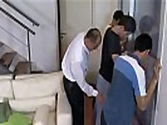 Old officer punishes twinks with his meaty baton Old officer punishes twinks with his meaty baton