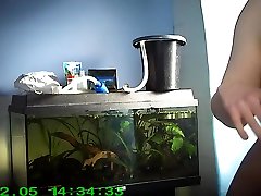 Hottest peeper fucking repairman on hidden cam video