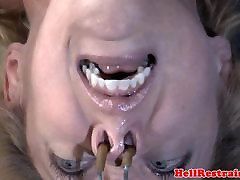 Busty machine fucked sex and submission asian cunt dripping juice Busty machine fucked sex and submission asian cunt dripping juice