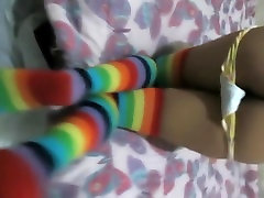 My First Video Test Huge CUMSHOT Exhibition, Little Teen Doll LATINA