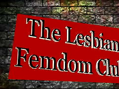 Man Enslaved to Lesbian Femdom