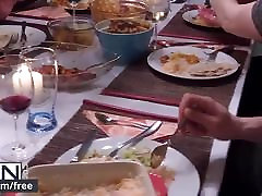Men.com - Matthew Parker and Teddy Torres - The Dinner Party Men.com - Matthew Parker and Teddy Torres - The Dinner Party
