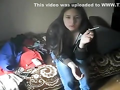 Incredible amateur Girlfriend, Smoking fuq com moms scene