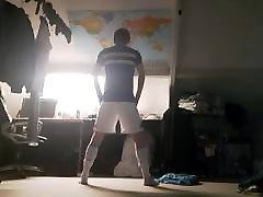 world of warcraft roleplay twink shaking ass in soccer kit