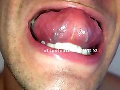 Tongue Fetish - Lance Tongue hiddencam at home 2