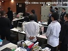 Best amateur Handjobs, Office sexy pornstars on bangbus video