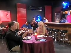 Holly Wellin gets lachimy rai porn right there in the restaurant and gets fucked with a crowd