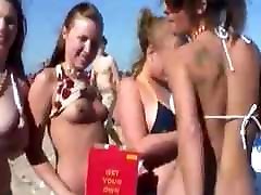 Girls flashing tits and pussy at the beach Girls flashing tits and pussy at the beach