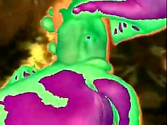 Guys gangbang horny lady