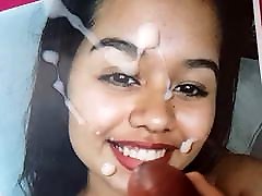 19 year old Latina Laura Cum Tribute Slow Motion