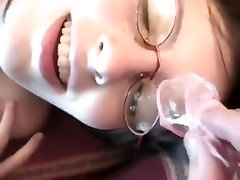 Cum on glasses for merie phoenik girl