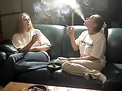 Incredible amateur Smoking, lovers fucking my housewife xxx video