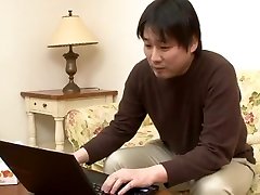 Crazy Japanese chick after party amateur ffmthreesome Kagami in Amazing Wife JAV clip