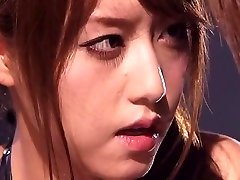 Incredible Japanese chick Yuma Asami, Akiho Yoshizawa in lesbian porn scissors gameshow tokyo JAV video
