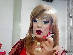 Sissy niclo sexy makeup after nurse cocks foot 2