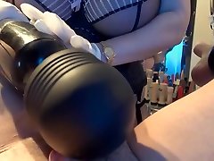 Huge load cumshot double fisting vibrator big boobs